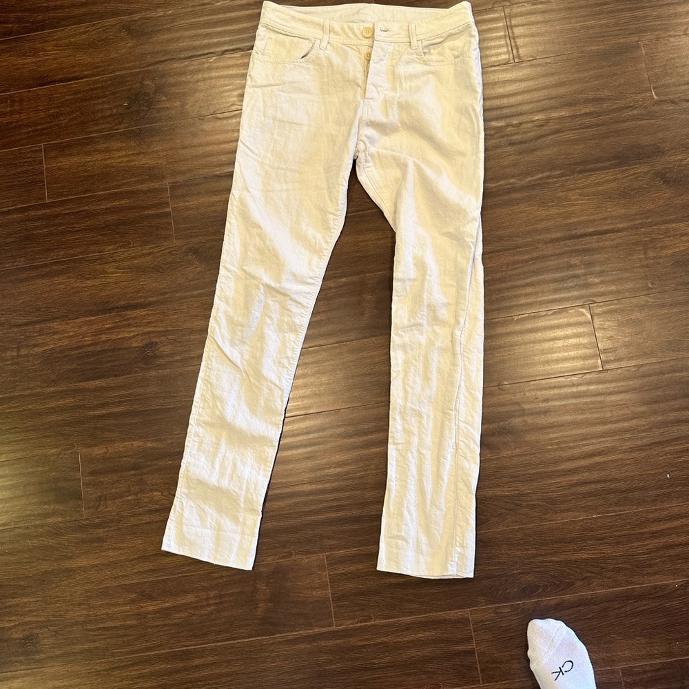 James Peres - 5-pocket cotton metal twill men size 32